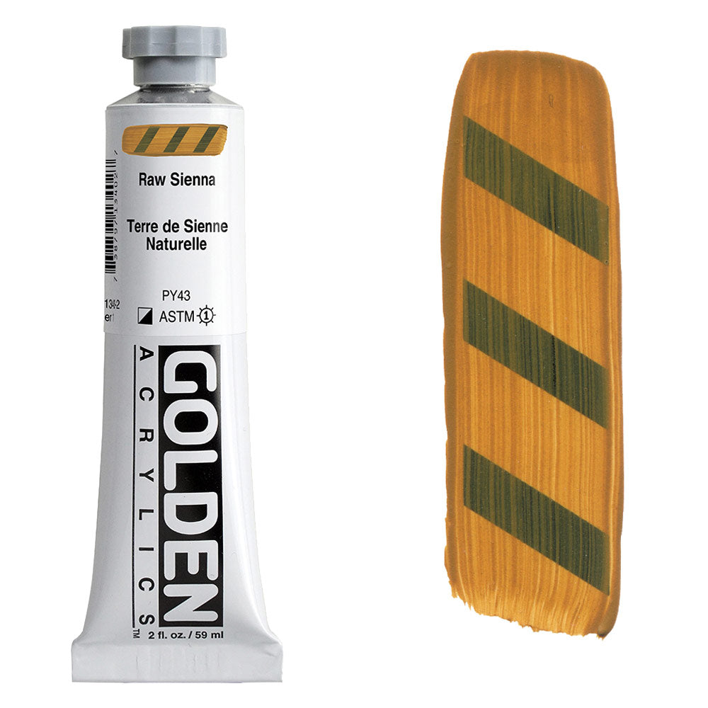 GOLDEN Heavy Body Acrylic 59ml S1 Raw Sienna