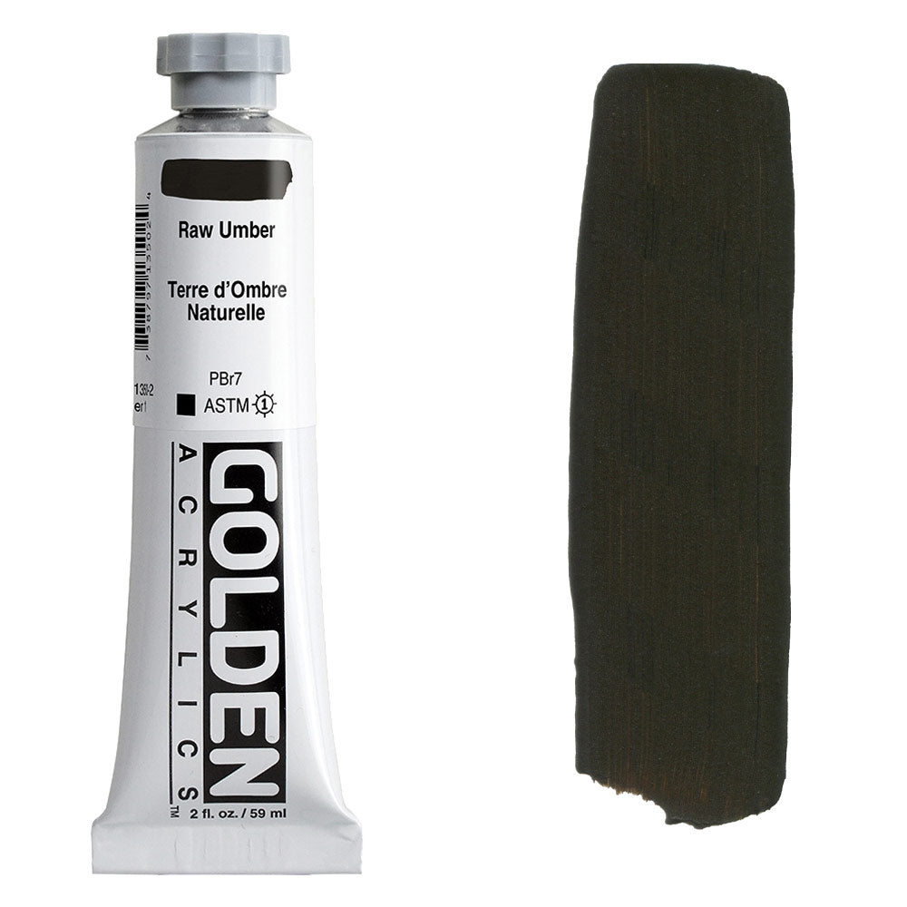 GOLDEN Heavy Body Acrylic 59ml S1 Raw Umber