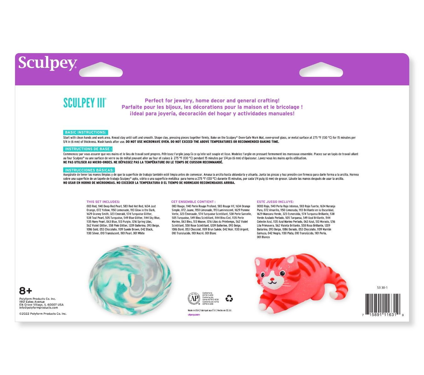SCULPEY III SAMPLER PACK 30 x 1oz