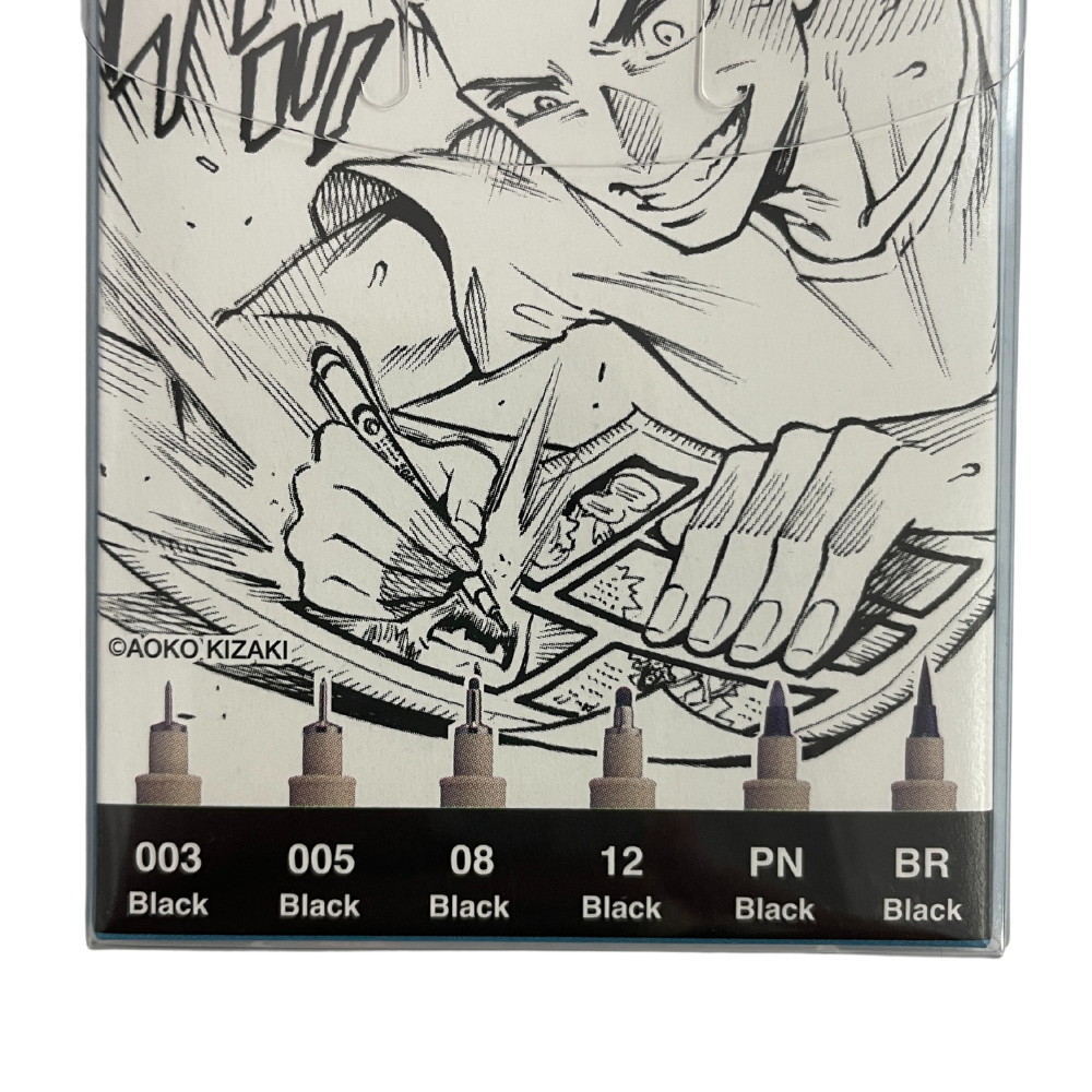 Sakura Pigma Intermediate Manga Set 6pc image 2