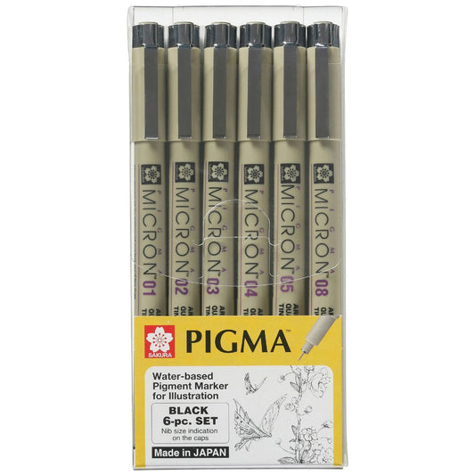 Sakura Pigma Micron Drawing Set 6pc Default Title