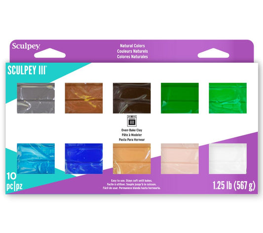 Sculpey III Set - Naturals - 10 pack Default Title
