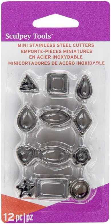 Sculpey Tool - Shape Cutter - Basic Shapes Mini - Sculpture - Clay ...