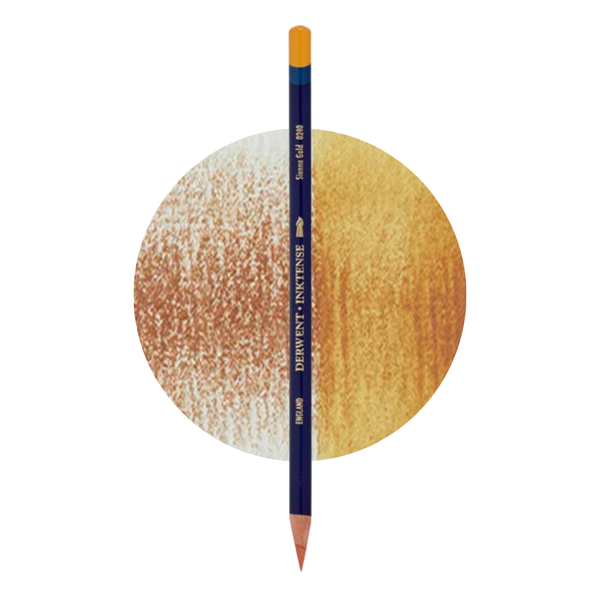 Derwent Inktense Pencil Sienna Gold 0240