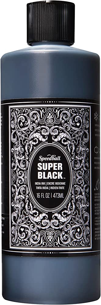 Speedball Indian Ink Black 16oz Default Title