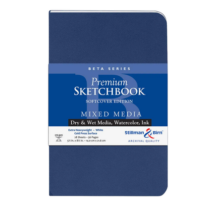 Stillman and Birn BETA Sketchbook Softcover Portrait image 3