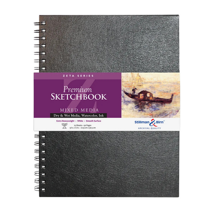 Stillman and Birn ZETA Sketchbook Wirebound Portrait image 3