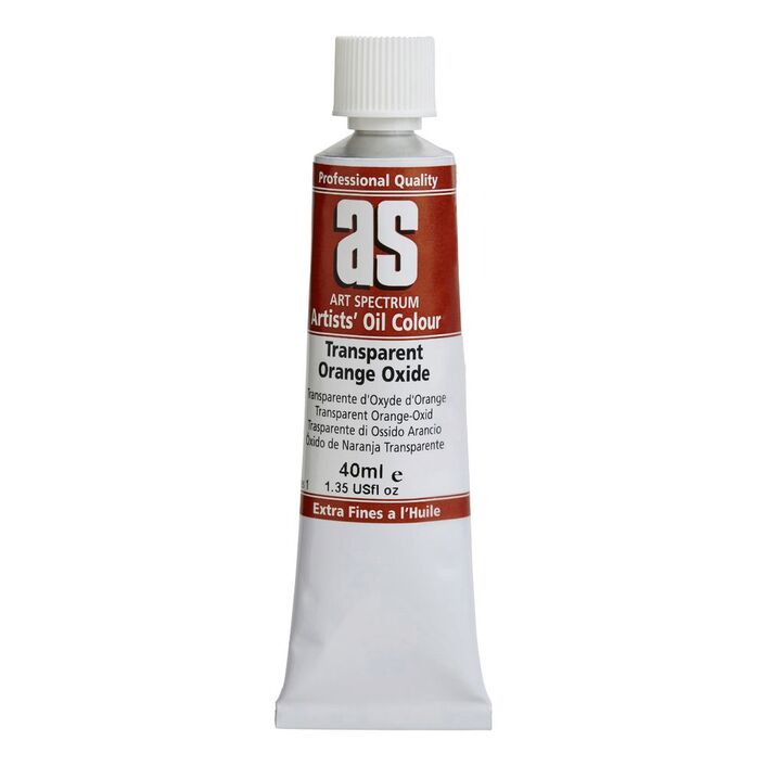 Art Spectrum Artists Oil Paint 40ml S1 TRANSPARENT ORANGE OXIDE