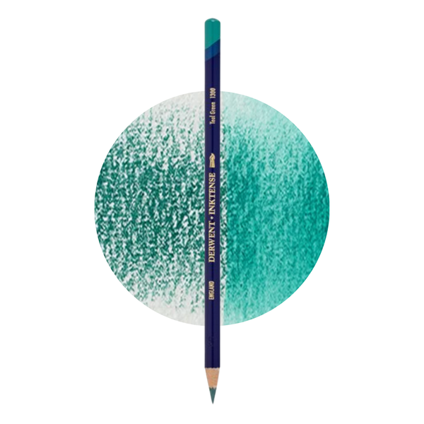 Derwent Inktense Pencil Teal Green 1300
