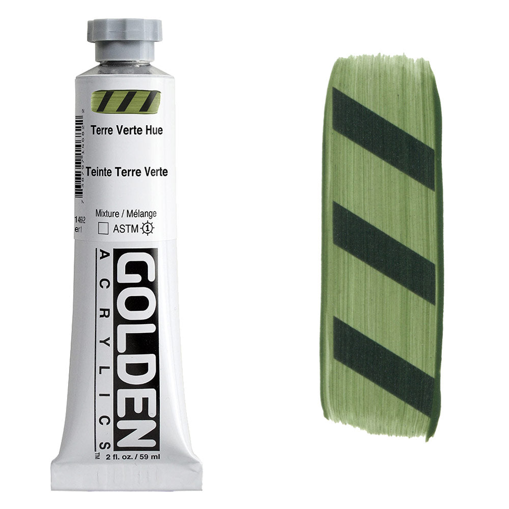 GOLDEN Heavy Body Acrylic 59ml S1 Terre Verte Hue