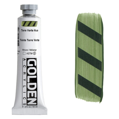 GOLDEN Heavy Body Acrylic 59ml S1 Terre Verte Hue