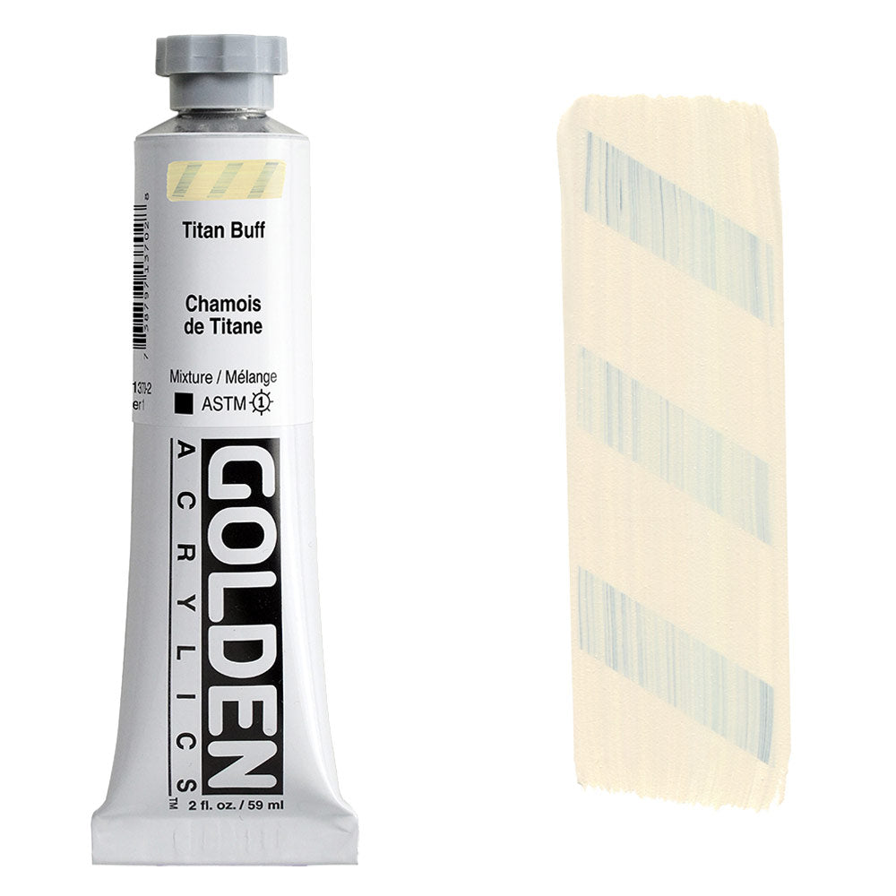 GOLDEN Heavy Body Acrylic 59ml S1 Titan Buff