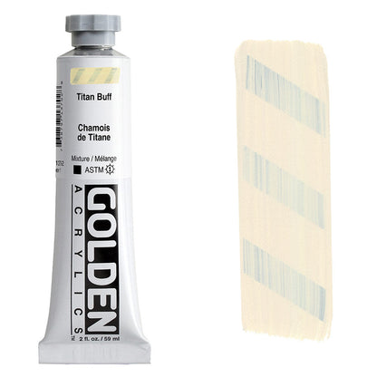 GOLDEN Heavy Body Acrylic 59ml S1 Titan Buff