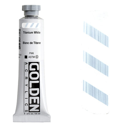 GOLDEN Heavy Body Acrylic 59ml S1 Titanium White