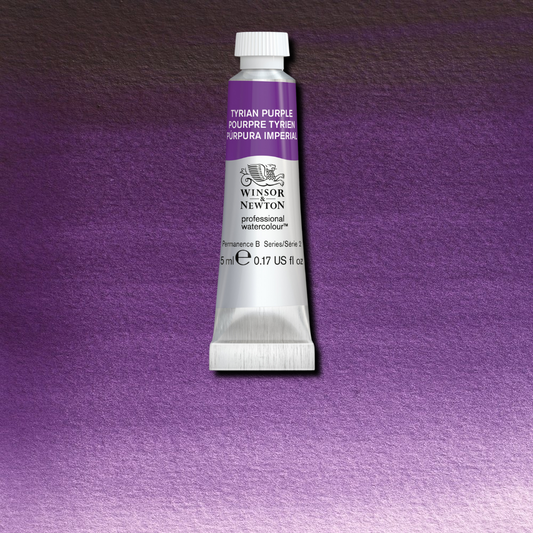 Winsor and Newton Professional Watercolour 5ml S2 Tyrian Purple