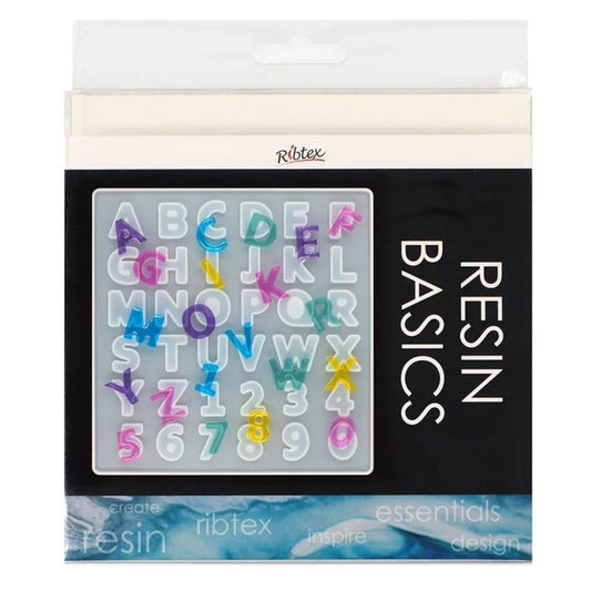Ribtex Silicone UV Mould Mini Alphanumeric Default Title