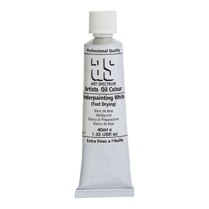 Art Spectrum Artists Oil Paint 40ml S1 UNDERPAINTING WHITE