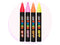 Posca 5M Medium Fluoro Colours Pack of 4