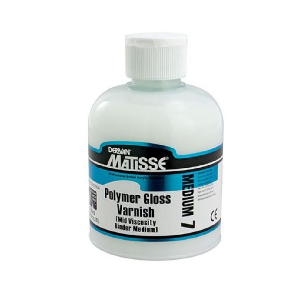 MATISSE MM7 POLY GLOSS VARNISH and MEDIUM