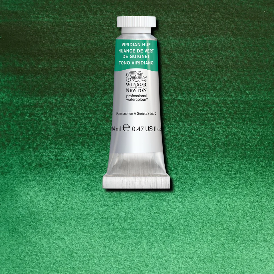 Winsor and Newton Professional Watercolour 5ml S2 VIRIDIAN HUE