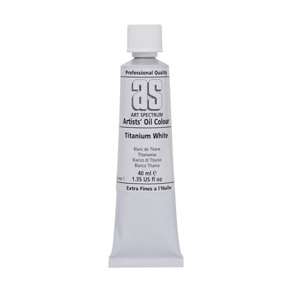 Art Spectrum Artists Oil Paint 40ml S1 Titanium White