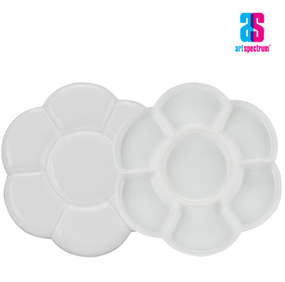 Art Spectrum Glazed Porcelain Flower Palette
