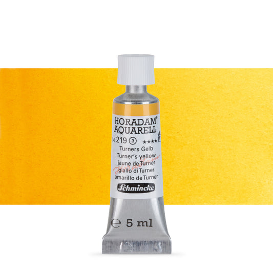 SCHMINCKE HORADAM AQUARELL 5ml S3 Turners Yellow