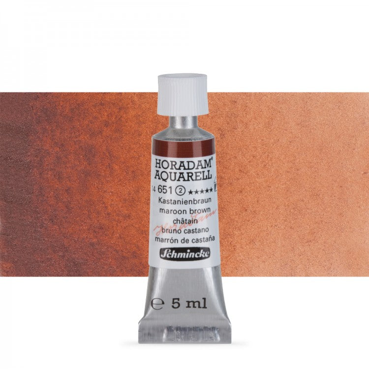 SCHMINCKE HORADAM AQUARELL 5ml S2 Maroon Brown