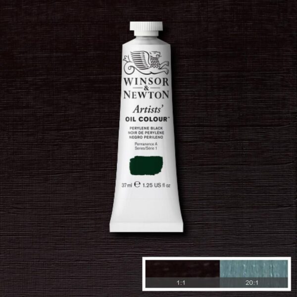 Winsor and Newton Artists Oil Colour 37ml S1 Perylene Black