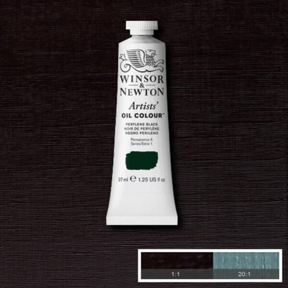 Winsor and Newton Artists Oil Colour 37ml S1 Perylene Black