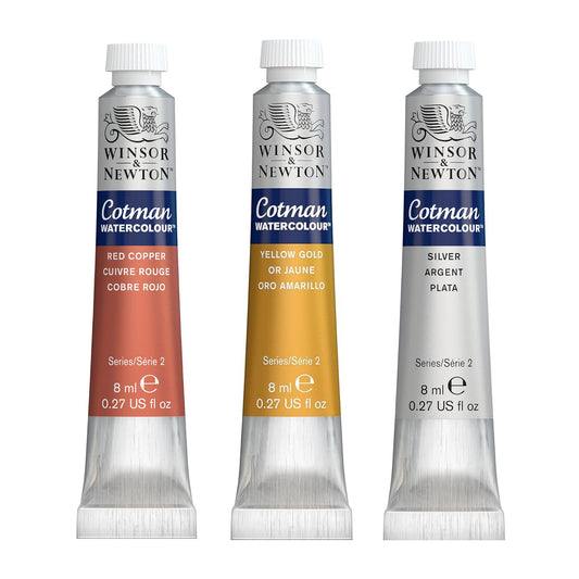 Winsor and Newton Cotman Watercolour Metallic 8ml