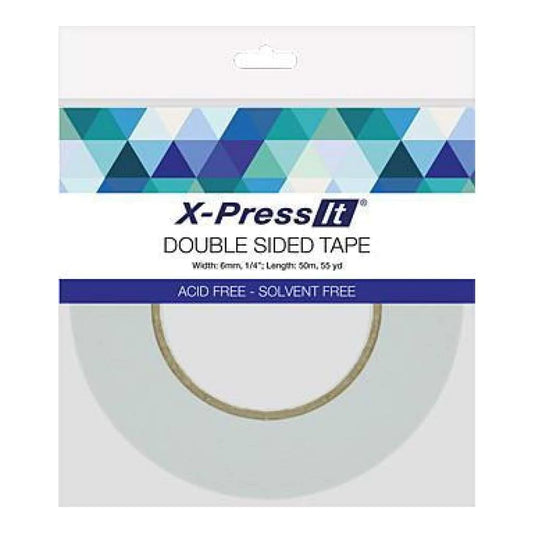 Xpress It Double Sided Tape Roll 6mm
