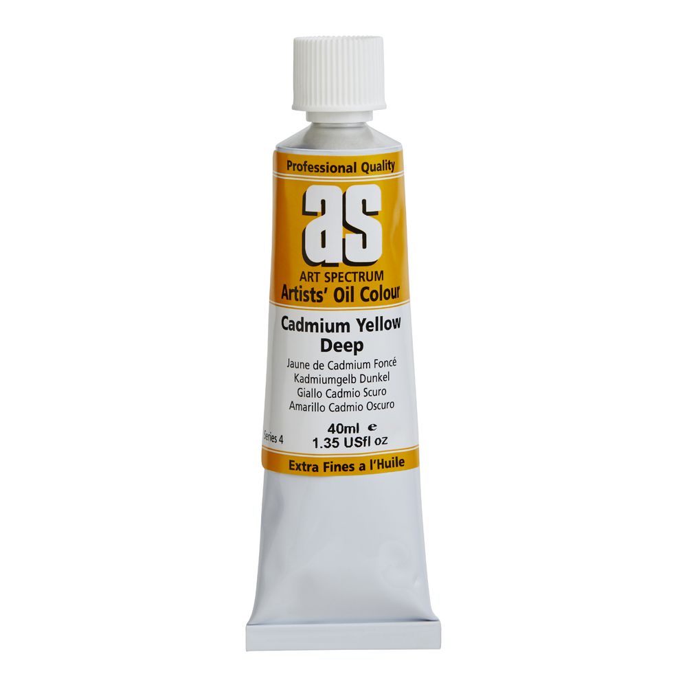 Art Spectrum Artists Oil Paint 40ml S4 Cadmium Yellow Deep