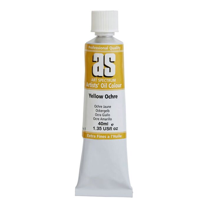 Art Spectrum Artists Oil Paint 40ml S1 Yellow Ochre