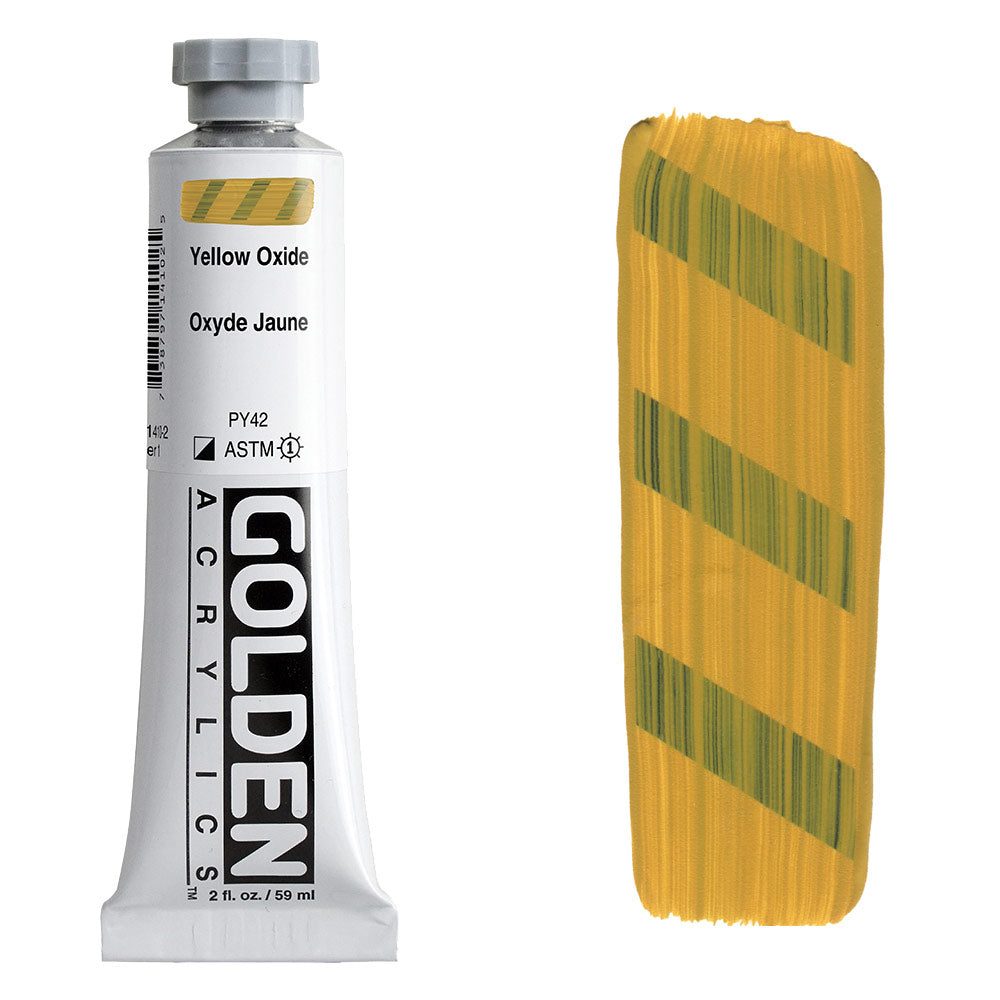 GOLDEN Heavy Body Acrylic 59ml S1 Yellow Oxide