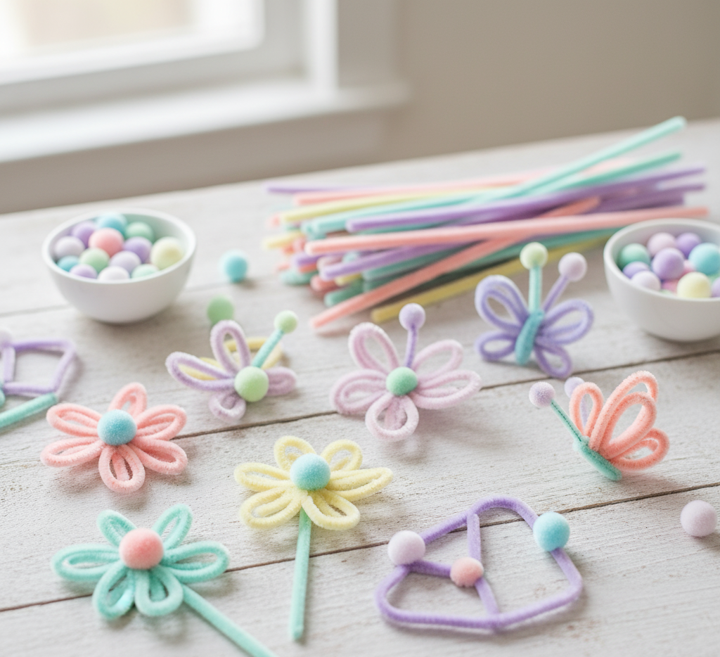 Arbee Pom Poms Assorted Pastel Bulk 500pc image 2