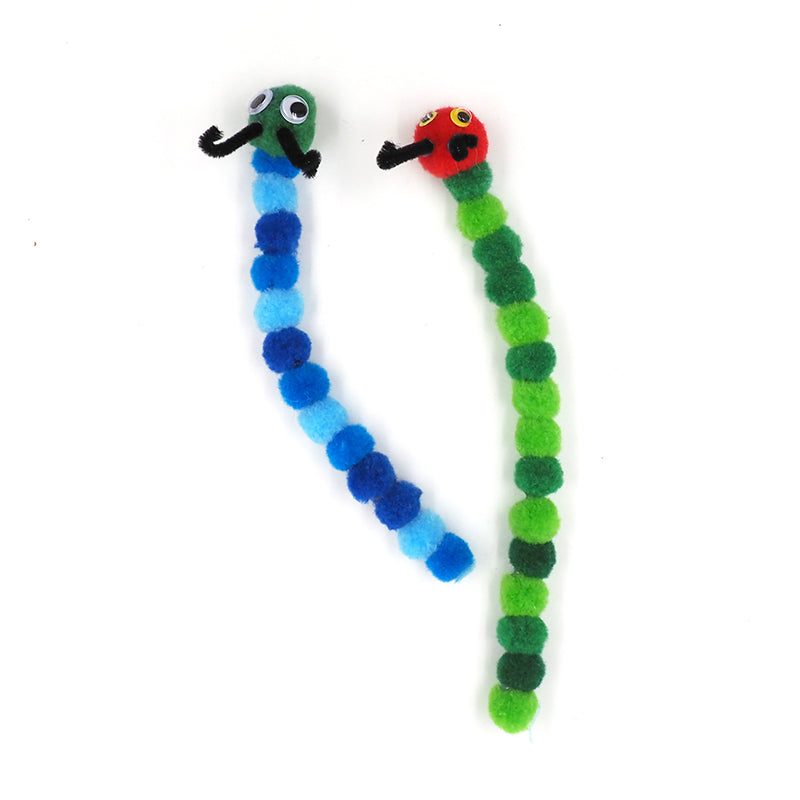 Arbee Pom Poms Greens 250pc image 2
