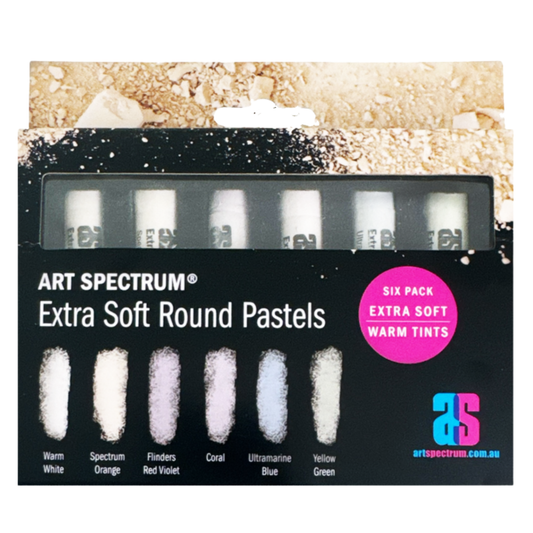 Art Spectrum Extra Soft Round Pastel Six Pack - Warm Tints Default Title