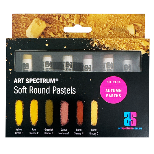 Art Spectrum Soft Round Pastel Six Pack - Autumn Earths Default Title