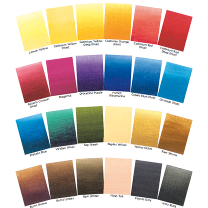 ART PRISM Oil Paint Set of 6 x 40ml ASSORTED image 4