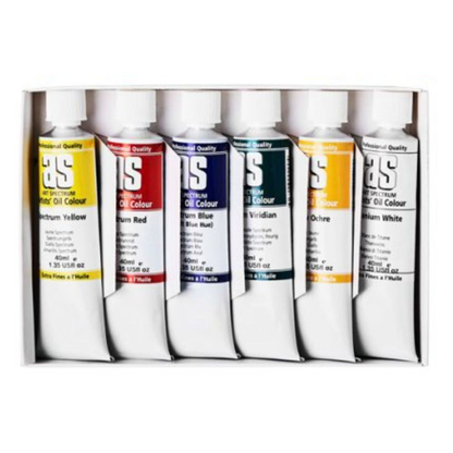 Art Spectrum Artists Oil Paint Set of 6 x 40ml TUBES image 4