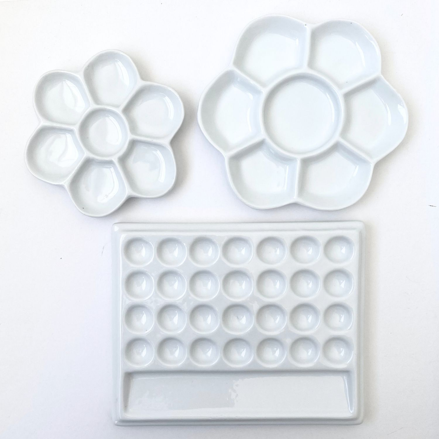 Art Spectrum Glazed Porcelain Flower Palette image 5