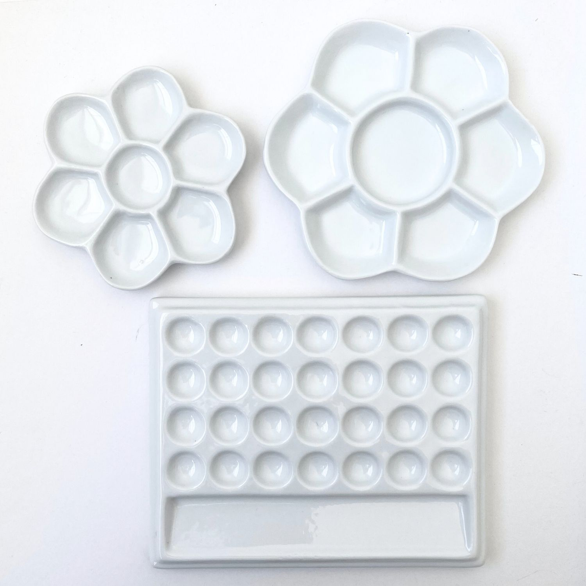 Art Spectrum Glazed Porcelain Flower Palette image 5