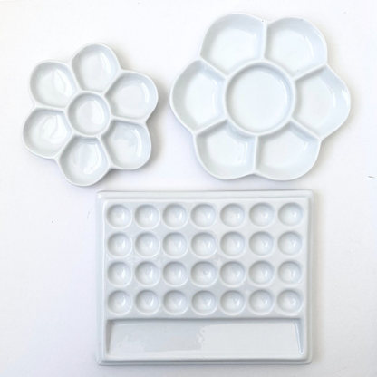 Art Spectrum Glazed Porcelain Flower Palette image 5
