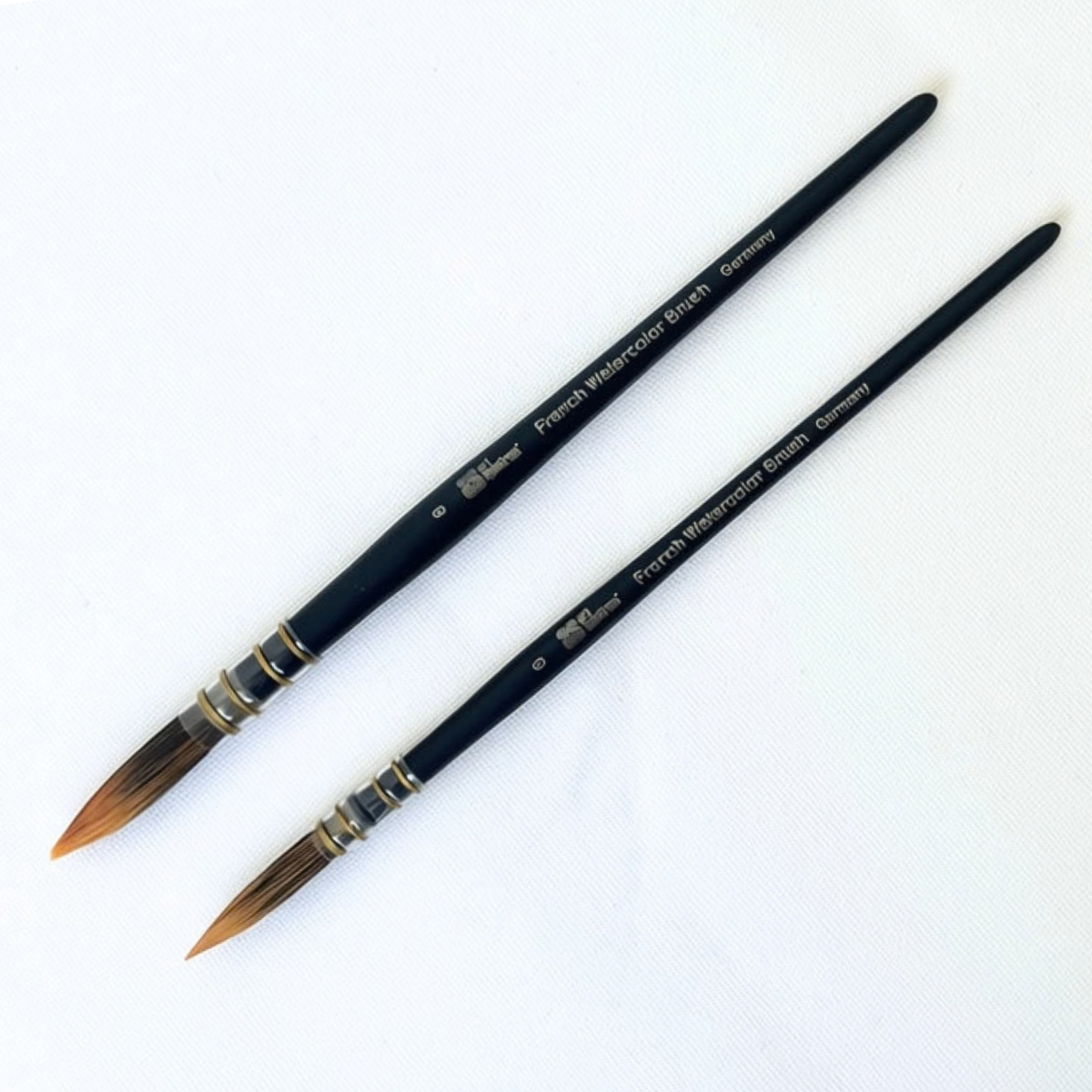 Art Spectrum Genuine Casan Squirrel French Watercolour Brush No.6 & No.8 Gift Box