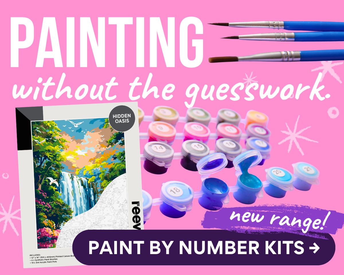 Painting without the guesswork: new paint by number kits