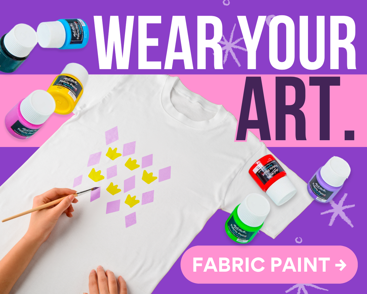 Wear your art: fabric paint for T-shirts and more