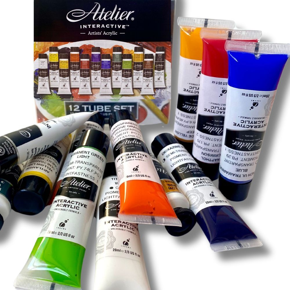 Atelier Interactive Acrylic Set of 12 x 20ml image 4