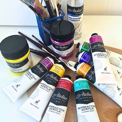 Atelier Interactive Acrylic Set of 7 x 80ml image 5