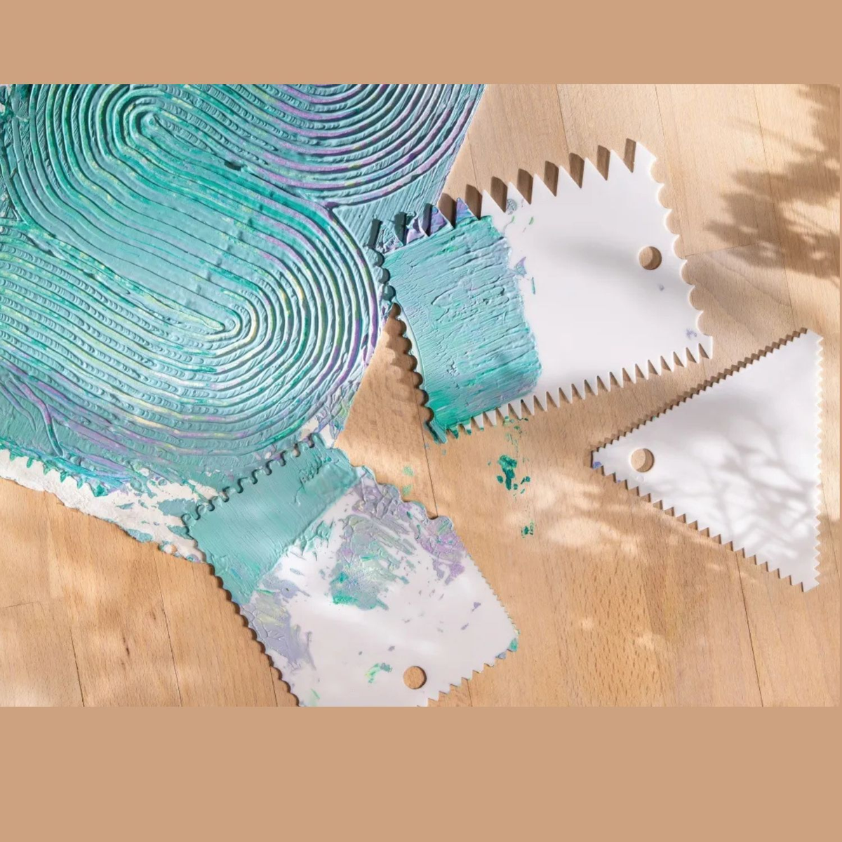 Byron Plastic Creative Scrapers Set of 3 image 4